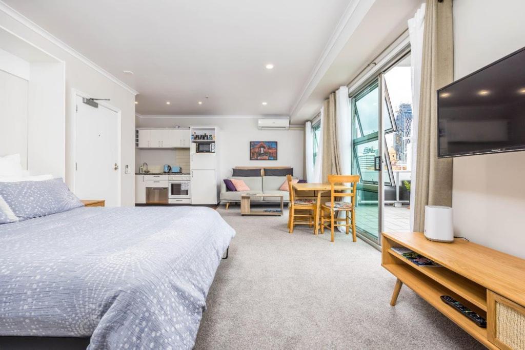Waterfront Studio 56 Auckland Viaductアパートメント エクステリア 写真